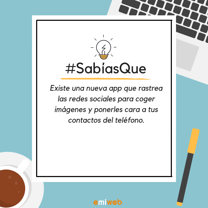 emiweb_es's tweet photo. #SabiasQue
La aplicación se llama Vignette y permite poner imágenes a los contactos fácilmente. ¿Qué te parece la idea? https://t.co/1wGBbemhr7