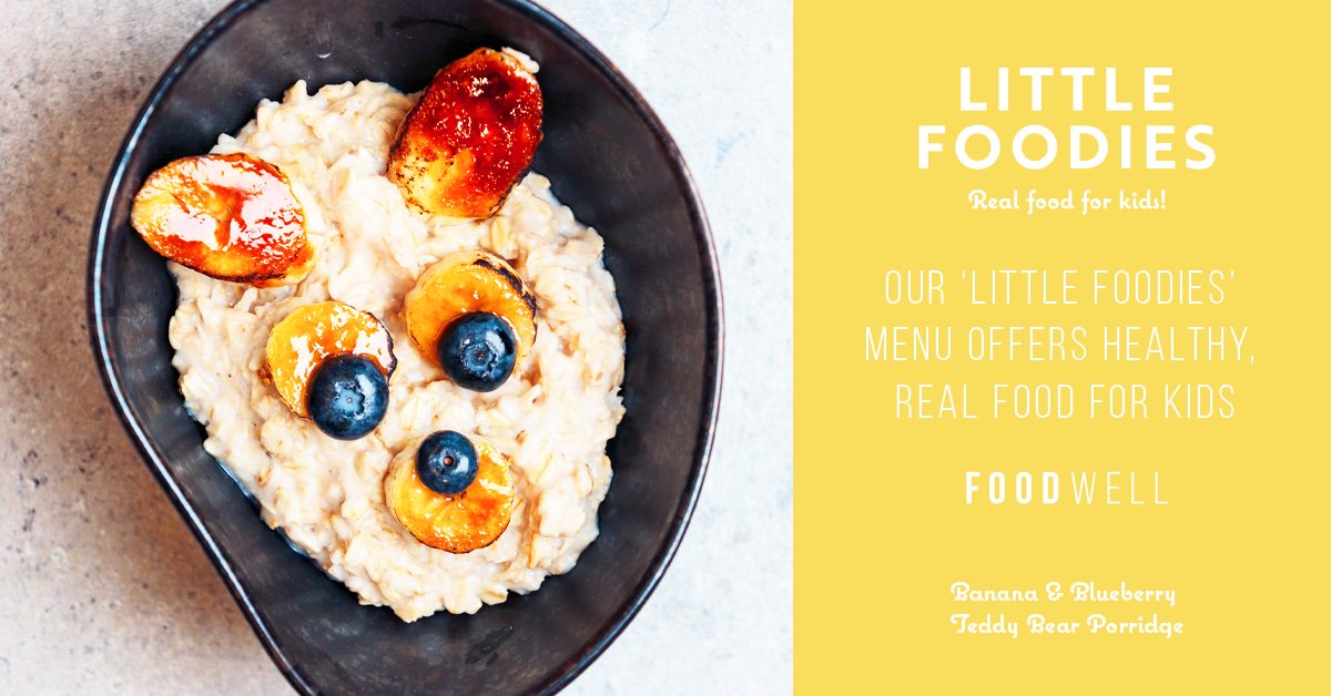 We've created a natural, additive free kids menu, keeping you &amp; your children healthy &amp; happy! We even have weaning patties &amp; teething popsicles for your tiny ones!

#wearefoodwell #foodforkids #healthybaby #weening #teething #nutrition #healthy #manchester