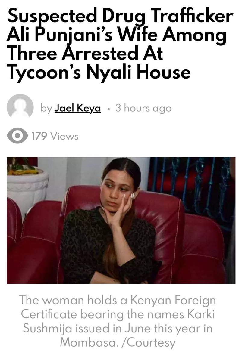 solo_ambuku's tweet photo. @NationBreaking Bravo @FredMatiangi, @NPSOfficial_KE, keep up the good fight against #drugs and #DrugBaronsKE in #Mombasa and #Kenya, it's started with #Akasha family, now with Ali Punjani family, #DrainTheSwamp with their local politicians' nexus! #ResistImpunity,  #ResistCorruptionKE! #redv 👊 https://t.co/svsUCayTHk
