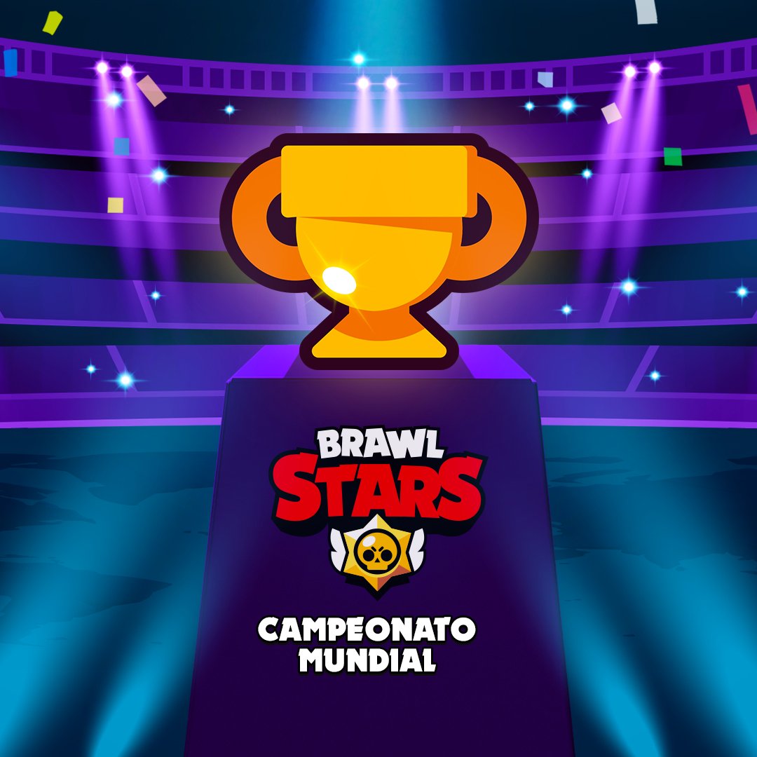 ¡Y damos inicio Campeonato Mundial de Brawl Stars 2019! 🏆🏆🏆
¡Inscríbete y demuestra que eres el mejor! 💪
(Puedes ver toda la información en la sección de Novedades del juego o en el blog: blog.brawlstars.com/es/)