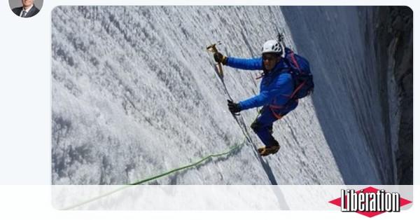 CheckNewsfr's tweet photo. La photo d'Eric Woerth en train d'escalader l'aiguille d'Argentière est-elle truquée? https://t.co/ksZsQHsPcn https://t.co/t4hTciYqoJ