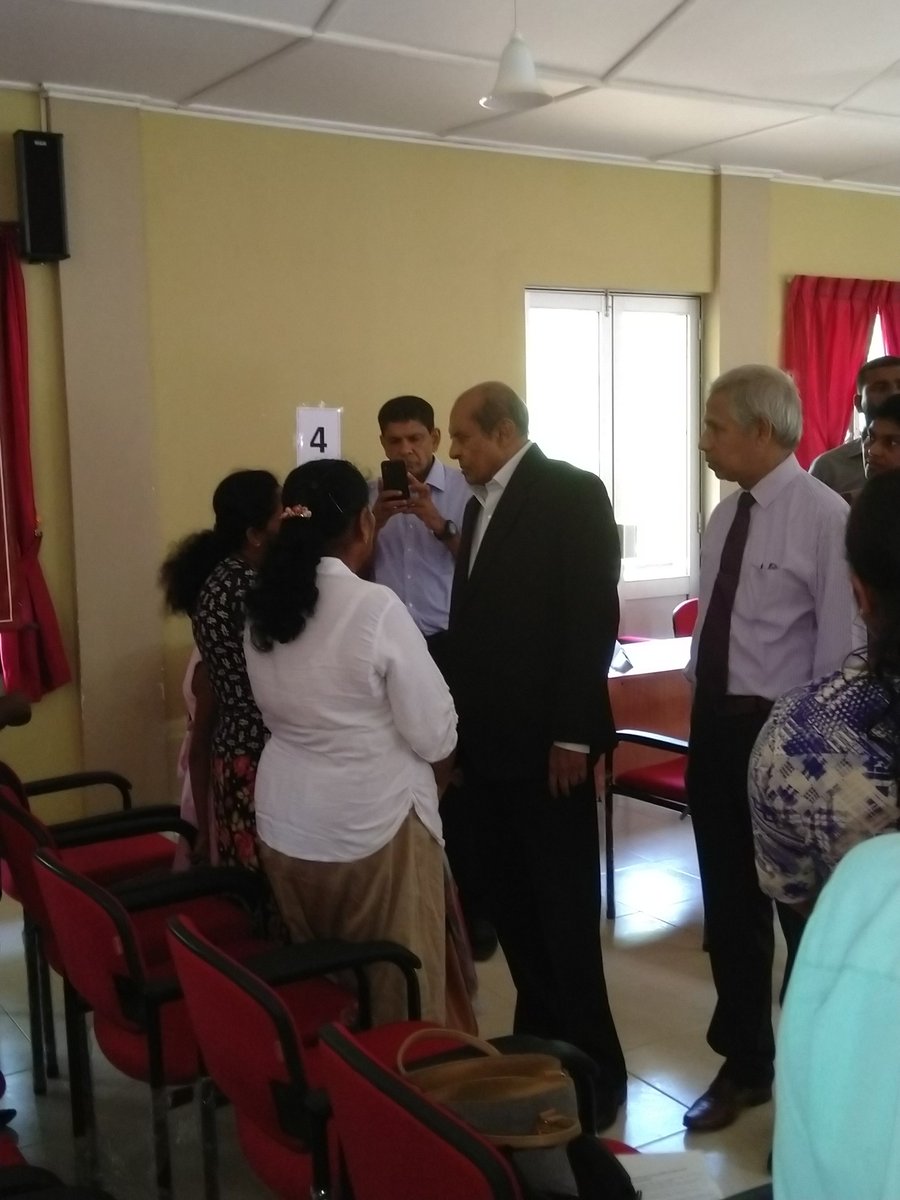 ConsularSL's tweet photo. Foreign Minister Marapana  interacted with general public at the ICMS in Dambulla. https://t.co/1bhxHeJFJk