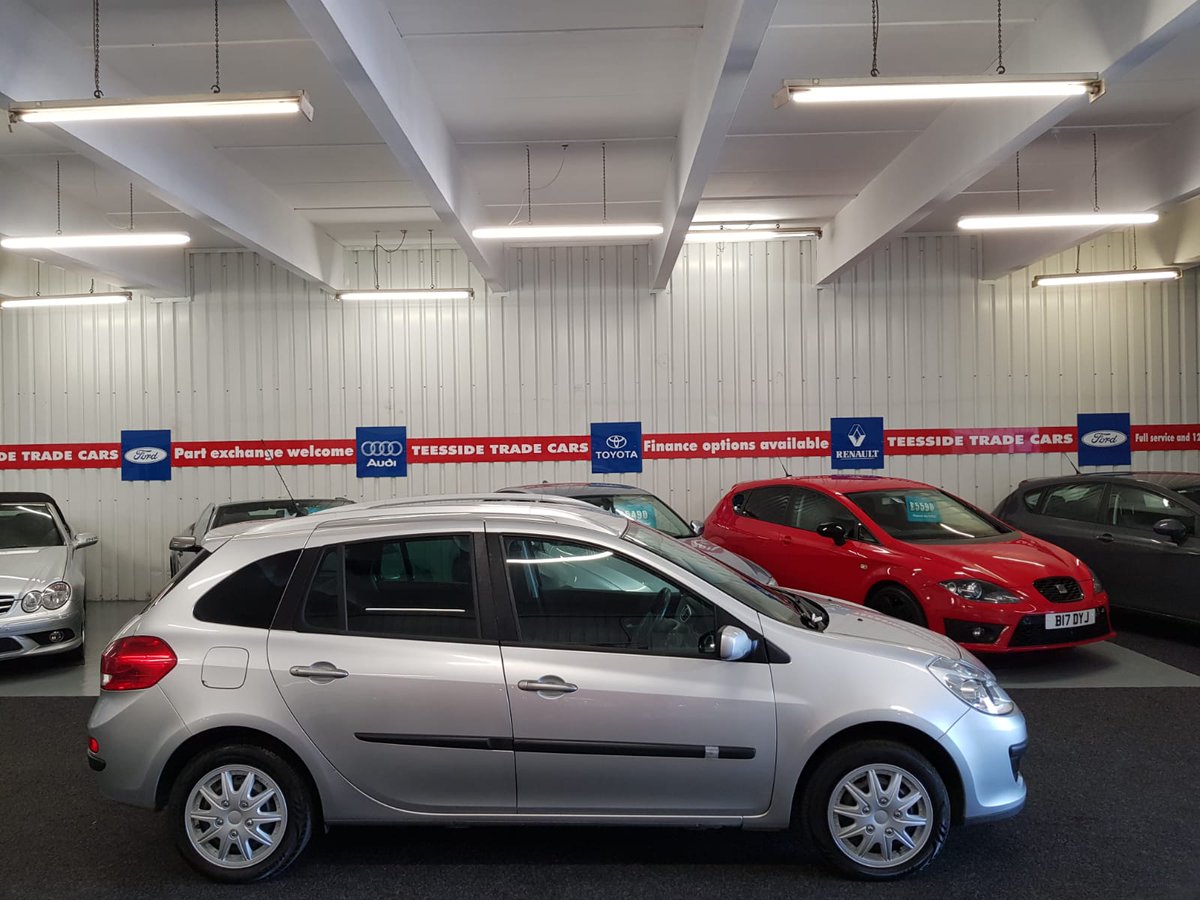 🔹️Clio 1.2 Dynamique Estate 
🔹️58 Plate Only 62034 Miles 
🔹️Bargain at Only £1860
🔹️Only two Former Keepers from new 
🔹️Comes with a Full Mot and Service 
🔹️0796795422
🔹️teessidetradecars@gmail.com