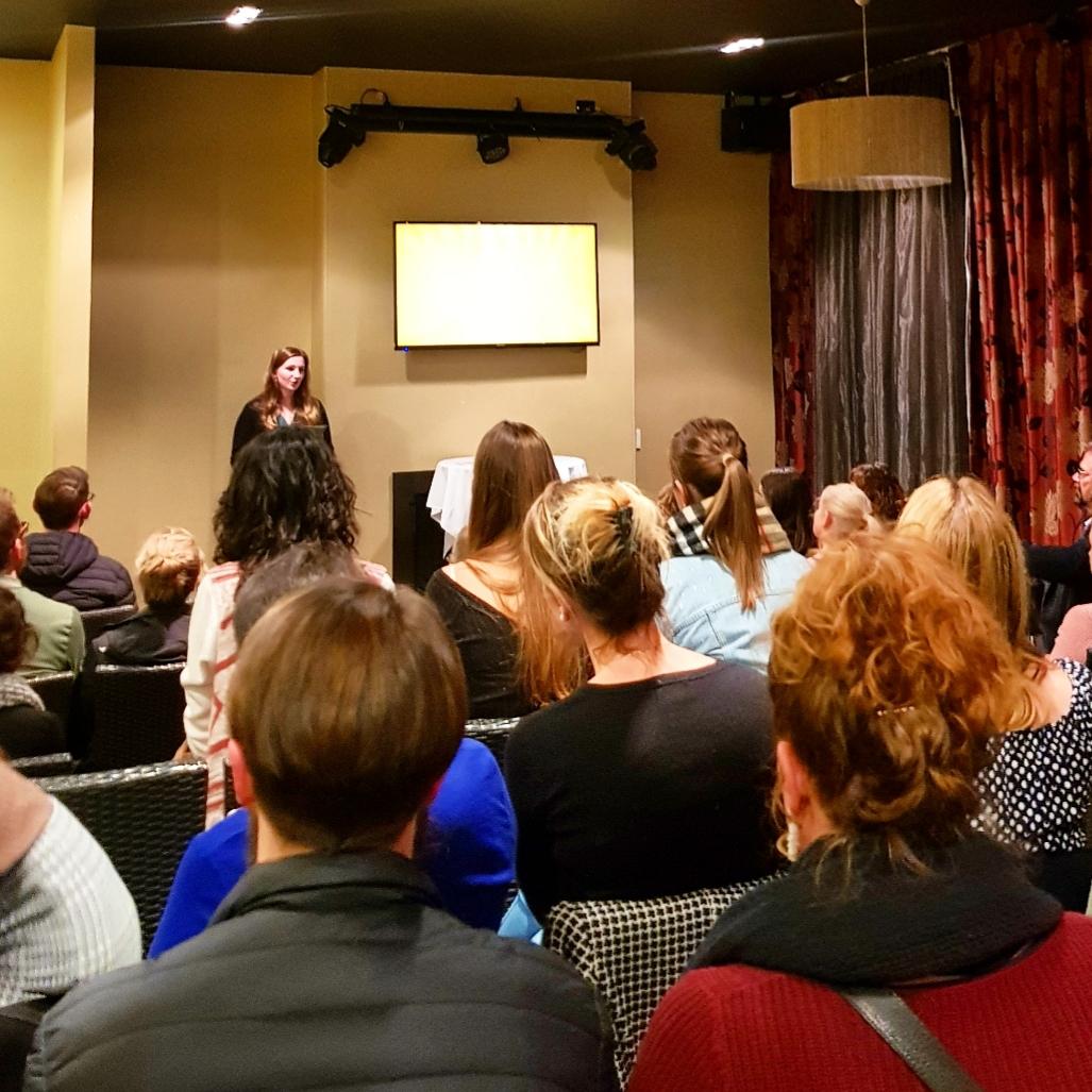 CityofNPSP's tweet image. Dr @LenkaMalek is speaking to us at @RepublicNorwood about flexitarians and everything that a flexitarian diet does for us! #rtbadl @RTBEvent