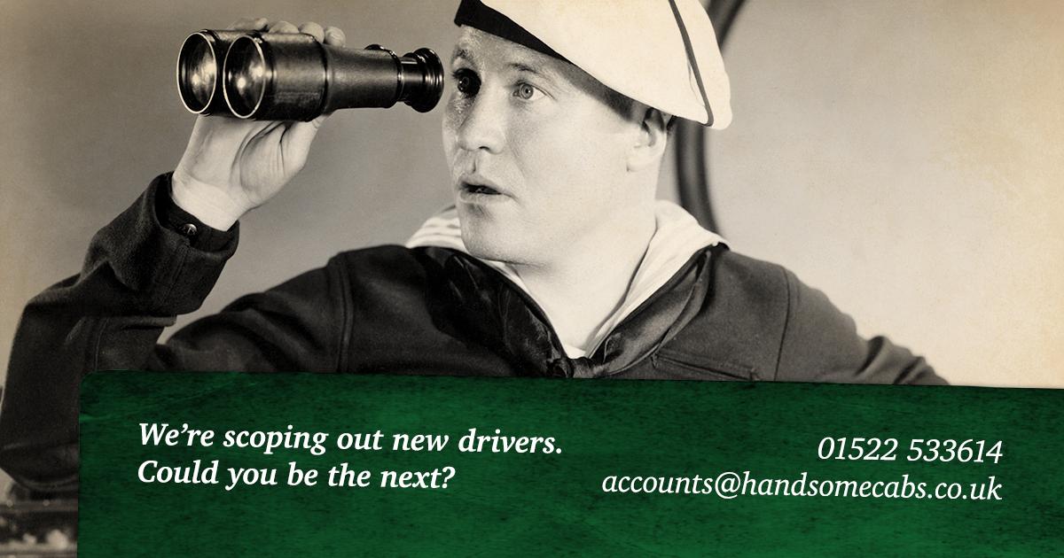 A little bird told me that Handsome Cabs needs more drivers, give us a bell for more information!