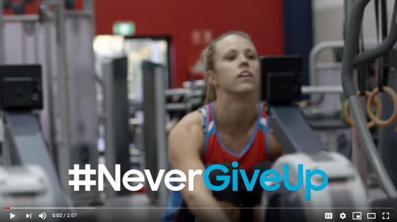 sistersnsport's tweet photo. Watching the amazing netballers @NetballWorldCup reminded us of these fantastic #ReThinkRoleModels videos by @NetballAust with the stories behind the team. Love this one - #NeverGiveUp with @paigeyhadley - incredible #resilience ๐ #netball https://t.co/CQ9su1frnv https://t.co/ns6zxWKrvQ