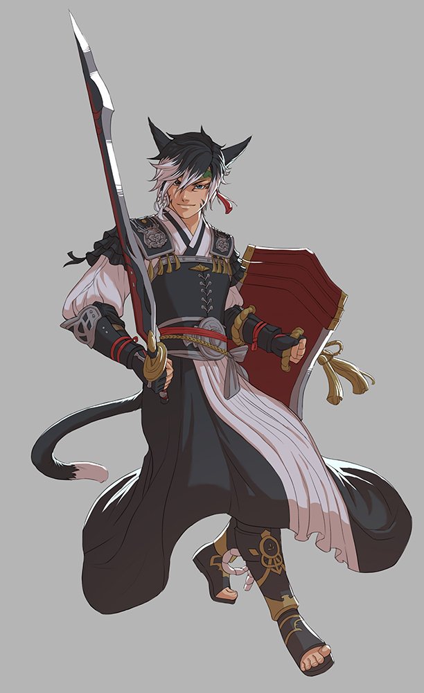 ffxiv miqote paladin