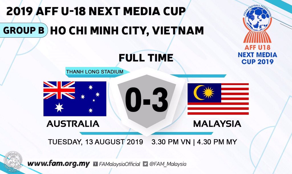 AtletMalaysia's tweet photo. Well Done Guys
Keep Going
#TeamMALAYSIA
#AFF18
📸 @FAM_Malaysia https://t.co/pYa1gMRb7U