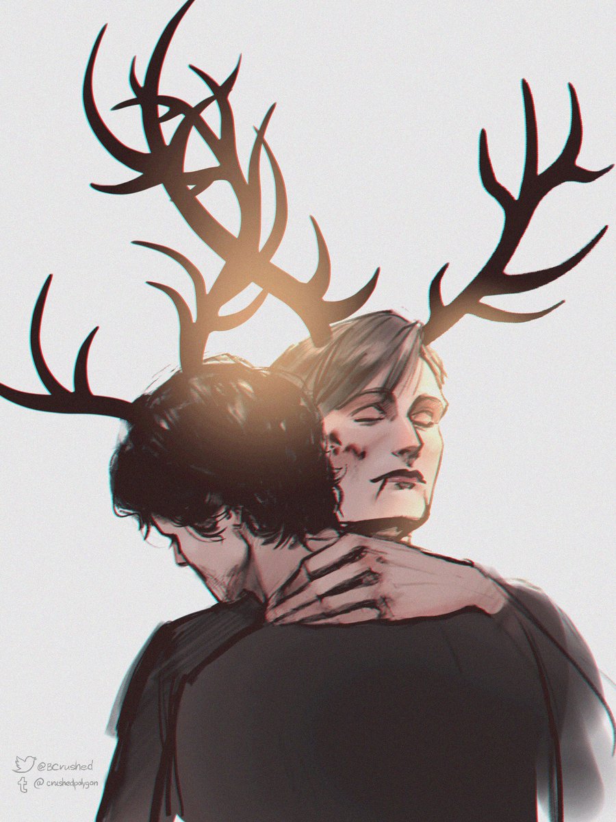 BCrushed's tweet photo. we are just alike #hannibal #hannigram #murderhusbands https://t.co/wzOun1VsMC