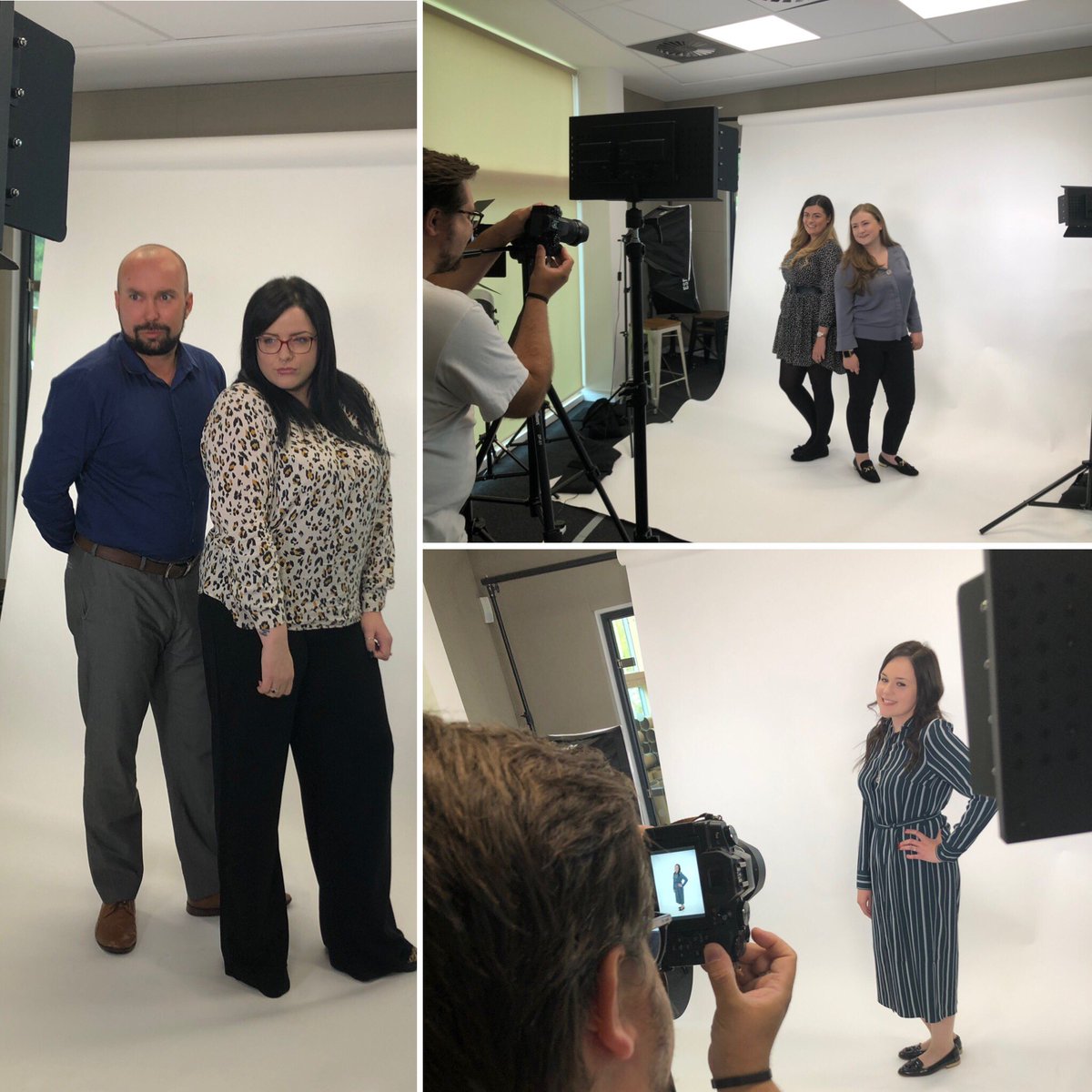 Moneypenny's tweet image. Working on a little project in the studio today, ahead of #EAMasters 📸

#bluesteel #groupshots #veryseriousworkstuff