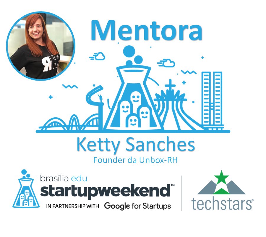 Ketty Sanches será uma das mentoras do Techstars Startup Weekend Brasília Educação!

O evento acontecerá de 23 a 25/08. Ingressos  à venda em:  bit.ly/swbsbedu 

Crie uma startup. Transforme a educação. 

#swbsbedu #sw #startupweekend #zerotohero #notalkallaction