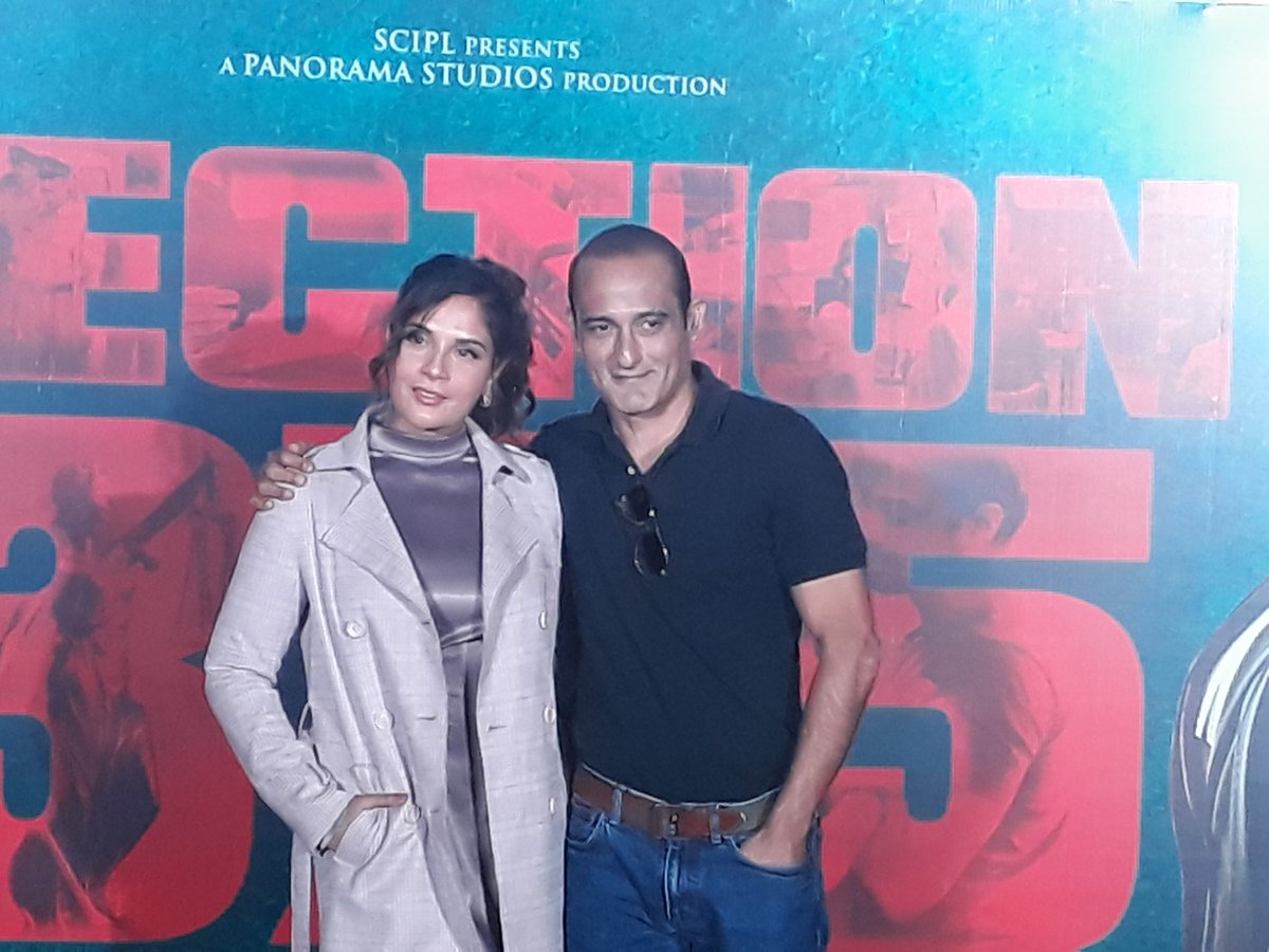 Trailer launch of Section 375
#akshayekhanna @RichaChadha @MeerraChopra @RahulBhatActor #AjayBahl