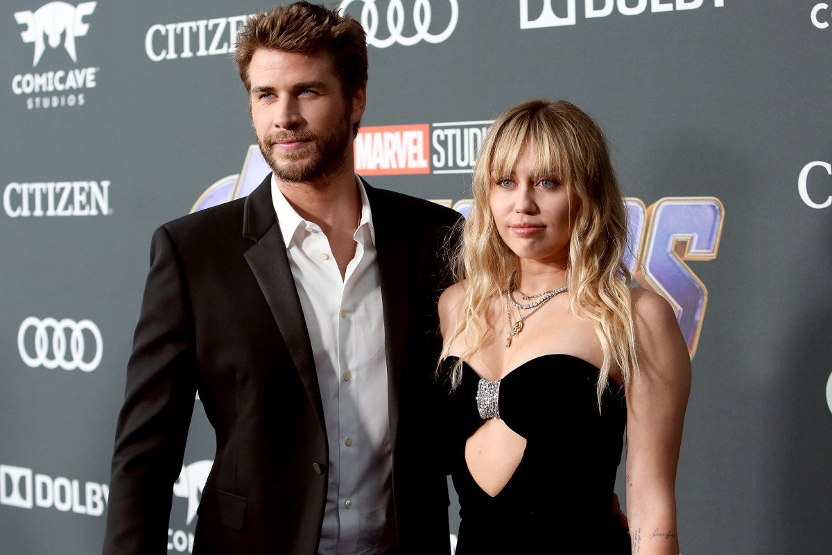 PageSix's tweet photo. Liam Hemsworth wishes Miley Cyrus ‘health and happiness’ after split https://t.co/1GAntZIkpT https://t.co/lUBGIHxDom