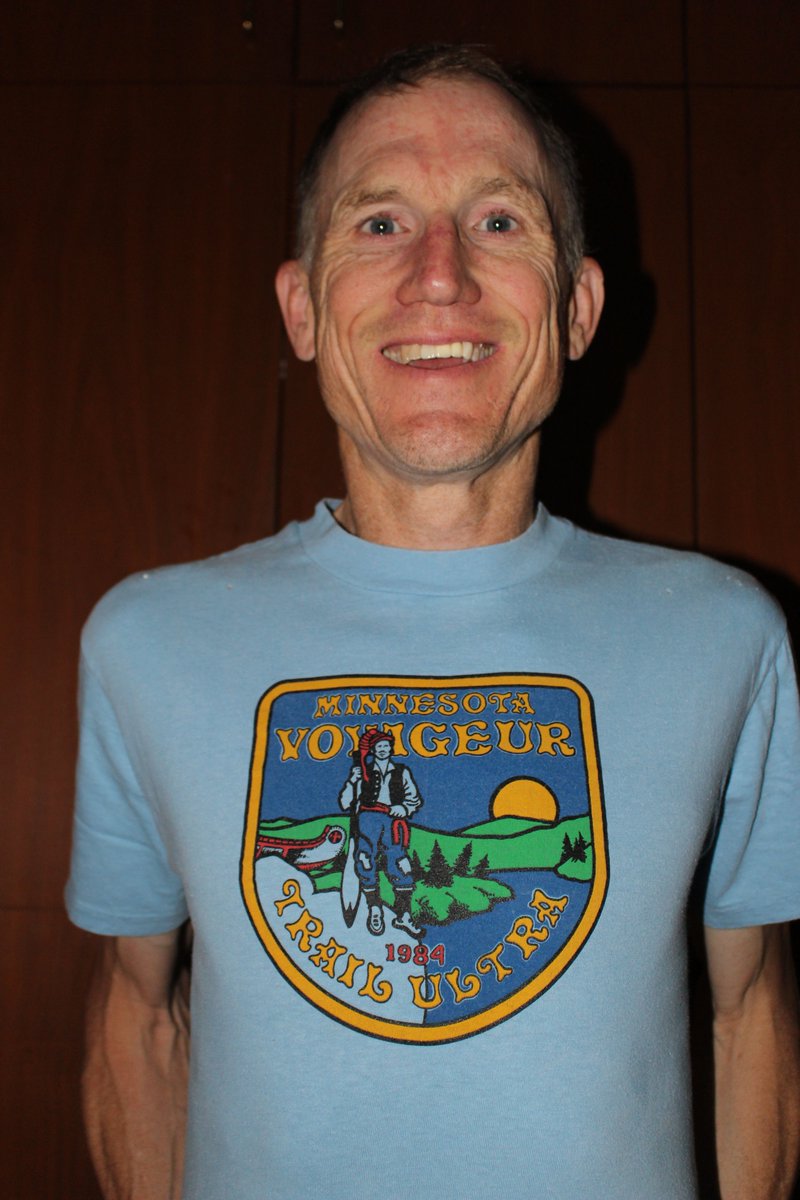 AustinJarrow's tweet image. Shirt of the day: 1984 Minnesota Voyageur 50-Miler

#shirtoftheday #runwiththebest