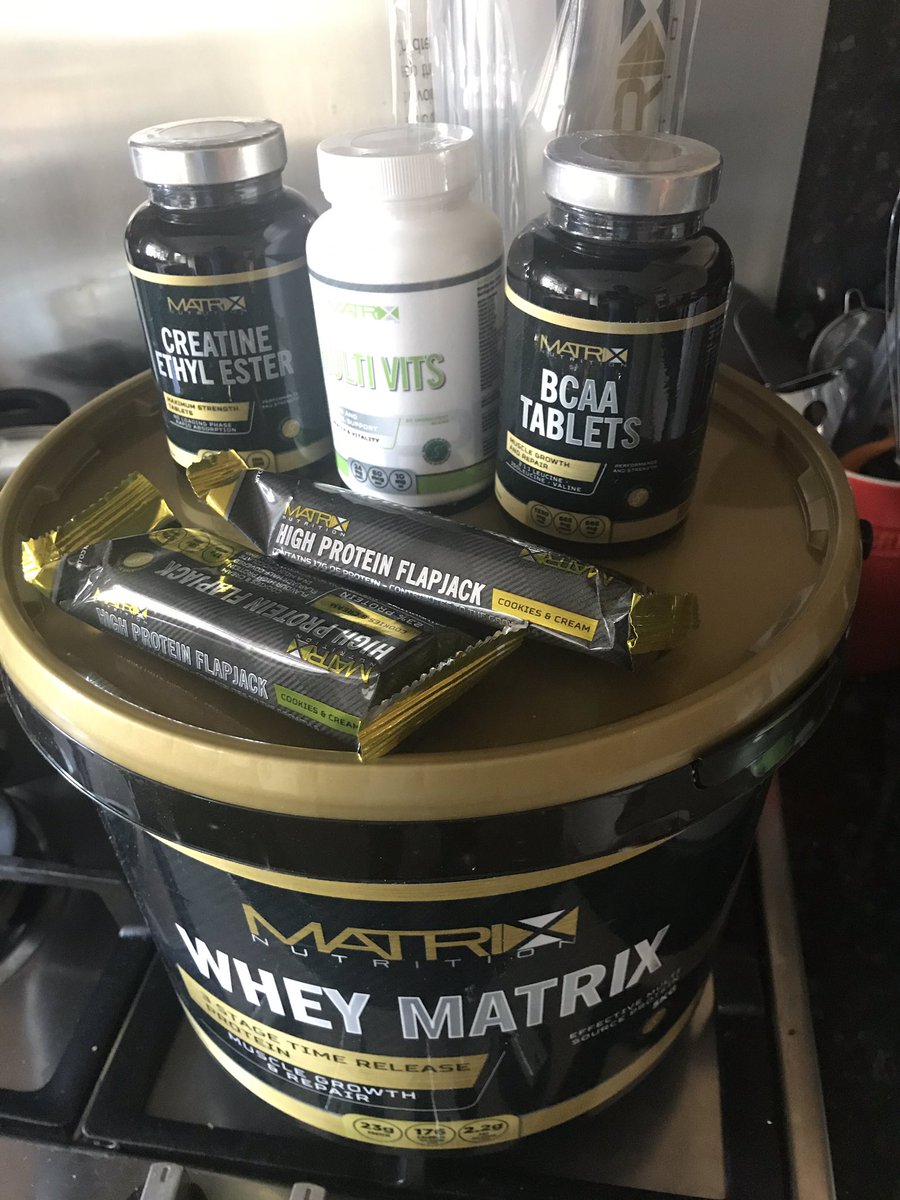 MarkMaspero's tweet photo. @Matrix_Nutritio I do love a bundle 💪#snapyourstack #ruleyourgoals https://t.co/86LFaDVRzE