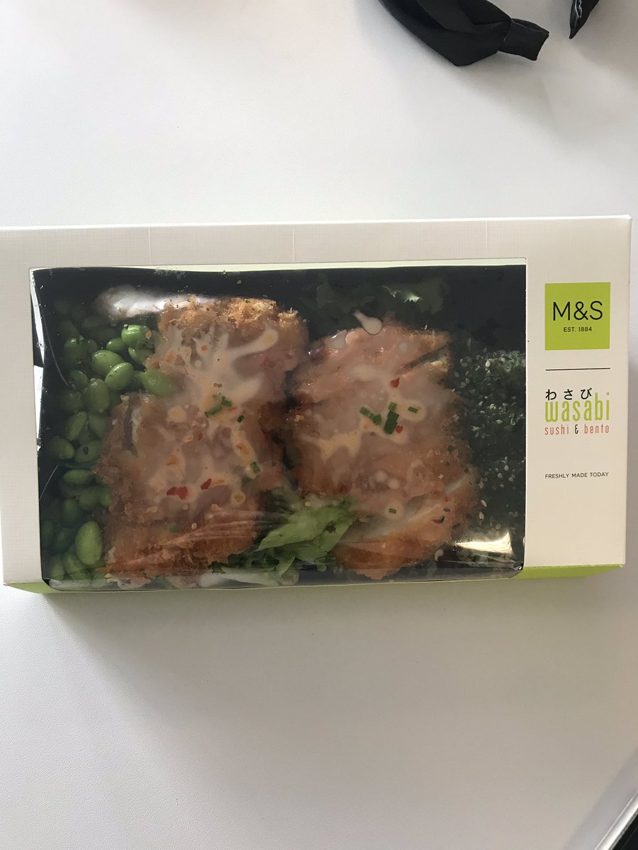 KimiMarco's tweet photo. Omg @marksandspencer &amp; @Wasabi_UK collab!!!! This is a big day guys!!! 😮 #gamechanger https://t.co/ZpxmXq1Mwe