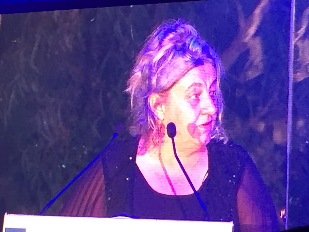 StartupNewsAus's tweet photo. Winner of the @Shell Aboriginal STEM student of the year, Ms Sharynne Hamilton from @uwanews @telethonkids for her work on family inclusion in child welfare, blending western neurodevelopmental science #WAScienceAwards https://t.co/09qomtZJqP