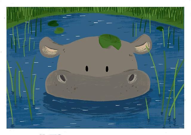 ilustrique's tweet photo. It's pool day for this big fella!! #hipo #poolday #wildlife #illustration #kidsillustration #digitalart #ilustrique https://t.co/N42uajvxGy https://t.co/0n83g6QdlK
