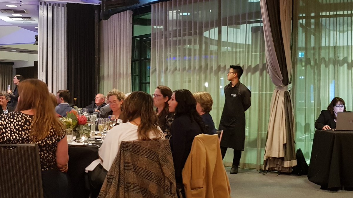 Simone Harrington, finalist of Aboriginal STEM Student of the year, with proud honours supervisor, Lies <a href="/UWApsych/">UWA Psychological Science</a> <a href="/clinpsy_UWA/">Clinical Psych @UWA</a> <a href="/UWAresearch/">UWA Research</a>