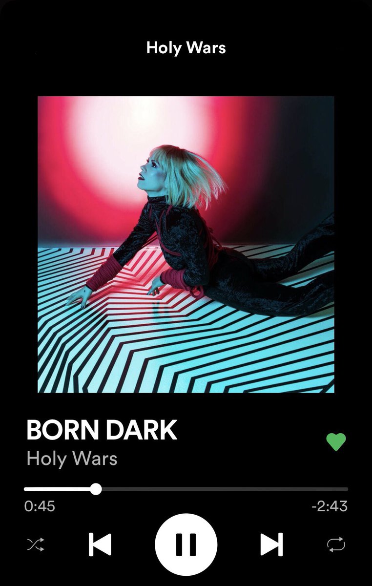 newman_rosita's tweet photo. #NowPlayingAgain • BORN AGAIN • @holywarsmusic • #LOVE • @Spotify • @SpotifyUK • @SpotifyUSA • @SpotifyDE 🎶🖤🎶 https://t.co/aroTDuVe9Y