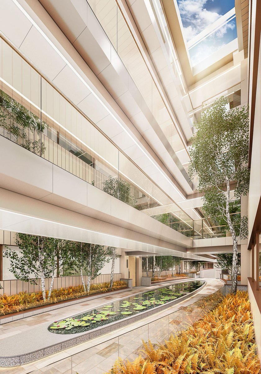 w1developments's tweet photo. What sets Marylebone Square from traditional Georgian architecture is a glorious five-level, glass-canopied courtyard that forms the living centrepiece of the development.
@ConcordLondon 
@MaryleboneSquare
@courtyard 
@luxuryliving 
@architecture 
@Londonproperty https://t.co/LWNtd21mcT