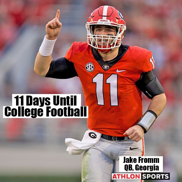11 days...

#collegefootball