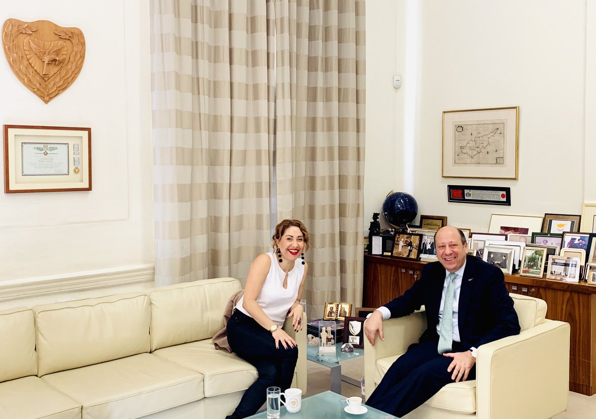 NadiaThemis's tweet photo. I had the pleasure to meet again today our #highcommissioner 4 the Republic of Cyprus in #UK, @eevriviades I felt the need to thank him for his contributions 2 our country
He is so energetic&amp;charismatic man His office is full of historic momentsUntil we meet again #cyprusembassy https://t.co/Oa07ONzqRl