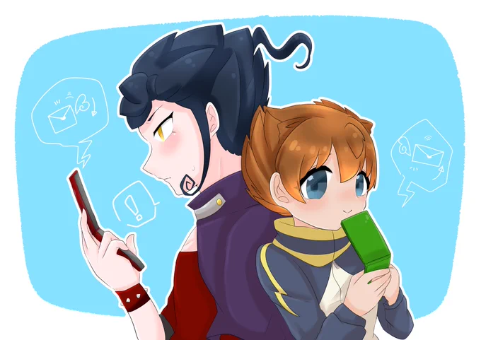 定期的にかなり純情聴いてるんだけど描きたくなっちゃう…( 京天 ) 