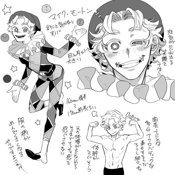 マイク君練習
お目めが大きいのでいろんな表情させたくなりますね 
