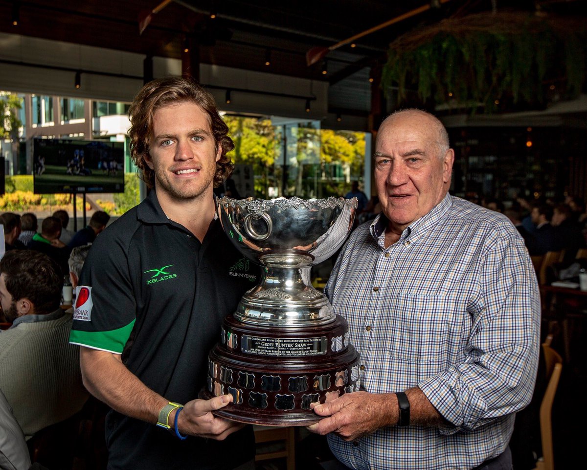 TerraceRugby's tweet photo. Congratulations to @gtoba1875 Harry Wilson from @BrothersRC on being named the Alec Evans Medalist for being the Player of the Year for 2019 @redsrugby and to Byron Ralston as the Highest Try Scorer 🔴⚫️🏉 @TerraceCricket #roadtored #goodlucksunday #premiergraderugby https://t.co/FLktKgWeYg