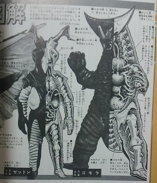 独自研究 ゼットンの火球は1兆度設定とゴモラの超振動波設定のルーツを手持ち資料でできる限りさかのぼってみる Togetter