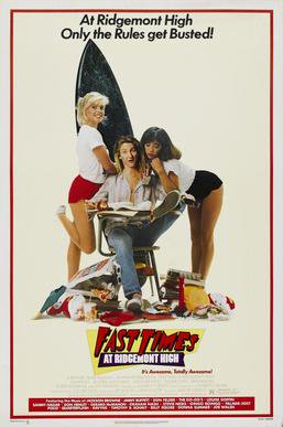 talking80s's tweet photo. On August 13, 1982, “Fast Times at Ridgemont High” opened in theaters. The film, based on Cameron Crowe’s book, was a launching pad for several stars, like Sean Penn, Nicolas Cage, Jennifer Jason Leigh, Judge Reinhold, and is the directorial debut of Amy Heckerling. https://t.co/RQZFwHJ7eV
