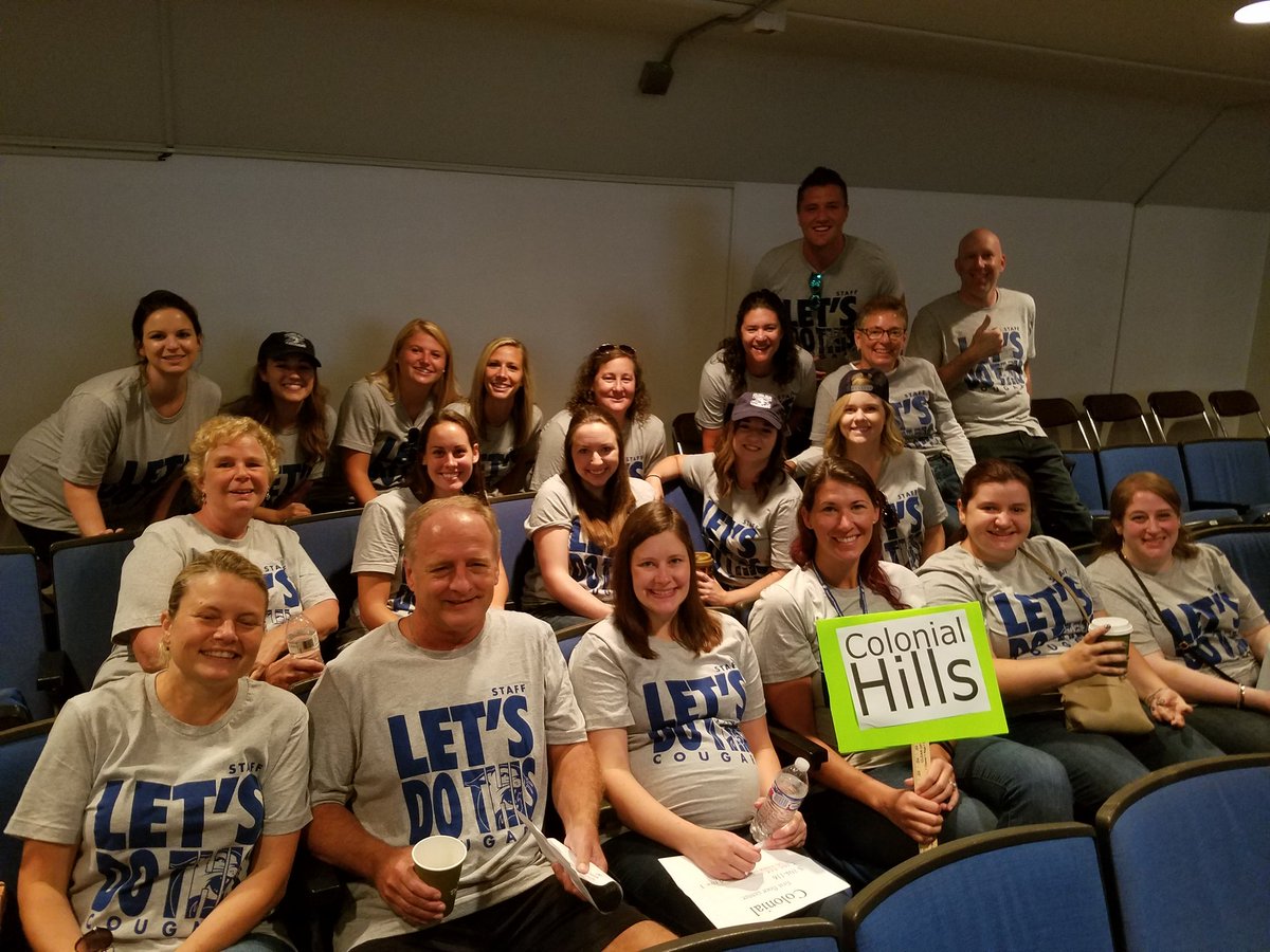 Colonial Hills Cougars in the house! #ItsWorthIt <a href="/wcsdistrict/">Worthington Schools</a>