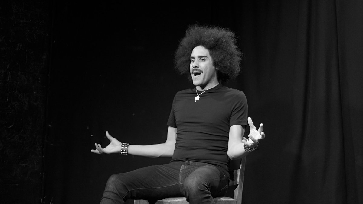 Aaaaaannnnndd we're SOLD OUT!⁠
Been awesome to have our final 4 performances full.⁠
2 more to go and then our fringe is over.⁠
Thanx alicehumphreys.com for another great pic
<a href="/PqaVenues/">PQA Venues</a> @ChrisGatesFace
#PhilLynott⁠
#ThinLizzy⁠
#bametheatre⁠
#soloshow⁠
#newwriting⁠
