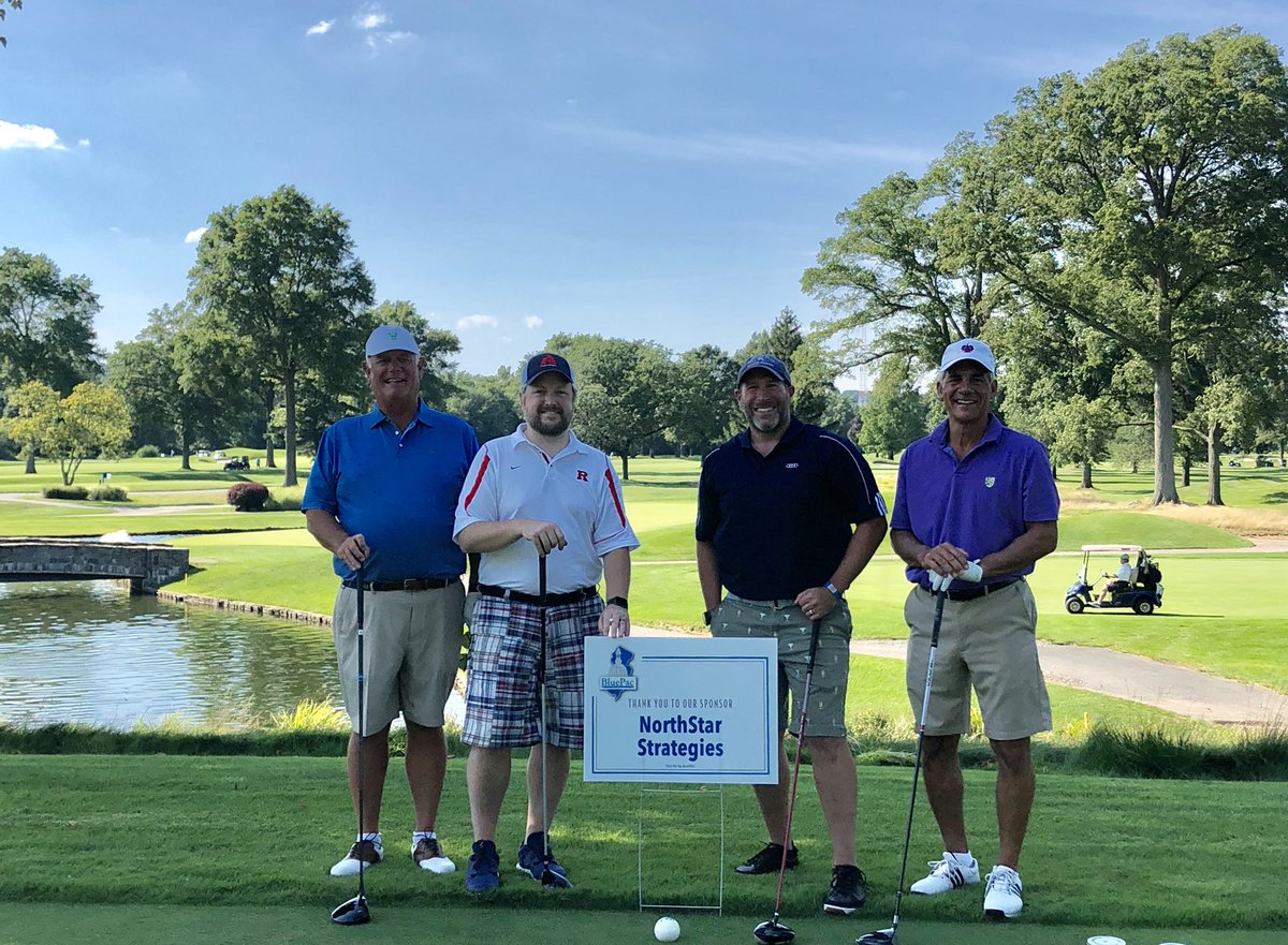 nsstrategiesllc's tweet photo. Great day of golf at Upper Montclair CC in support of BluePac. @JoeFiordaliso & @NixHex324 happy to be joined by friends @JackCiattarelli and Charlie Manning. #NavigateAnyChallenge https://t.co/GRAtVngEKz