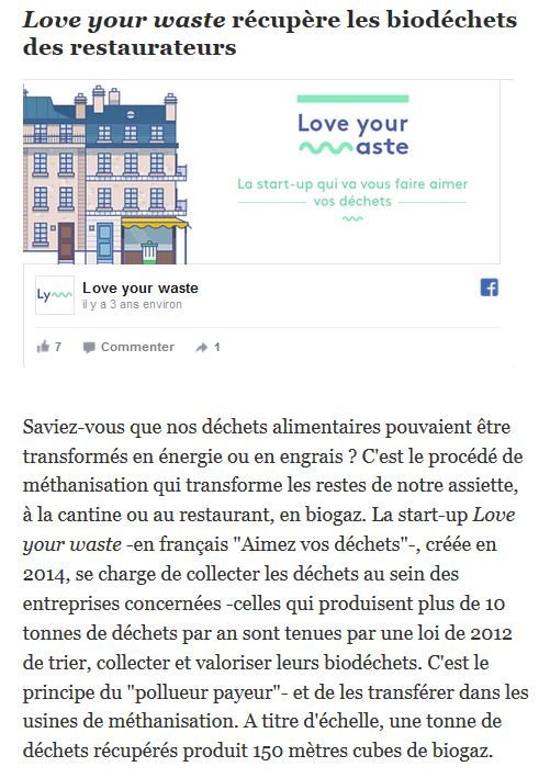 4 idées pour valoriser les déchets alimentaires ! un article qui met aussi en valeur la startup <a href="/loveyourwaste/">Love your waste</a>
 qui permet la collecte et la #méthanisation des #biodéchets 

➡️po.st/ZoFycq via <a href="/LEXPRESS/">L'Express</a>
 #GRDF #GazVert