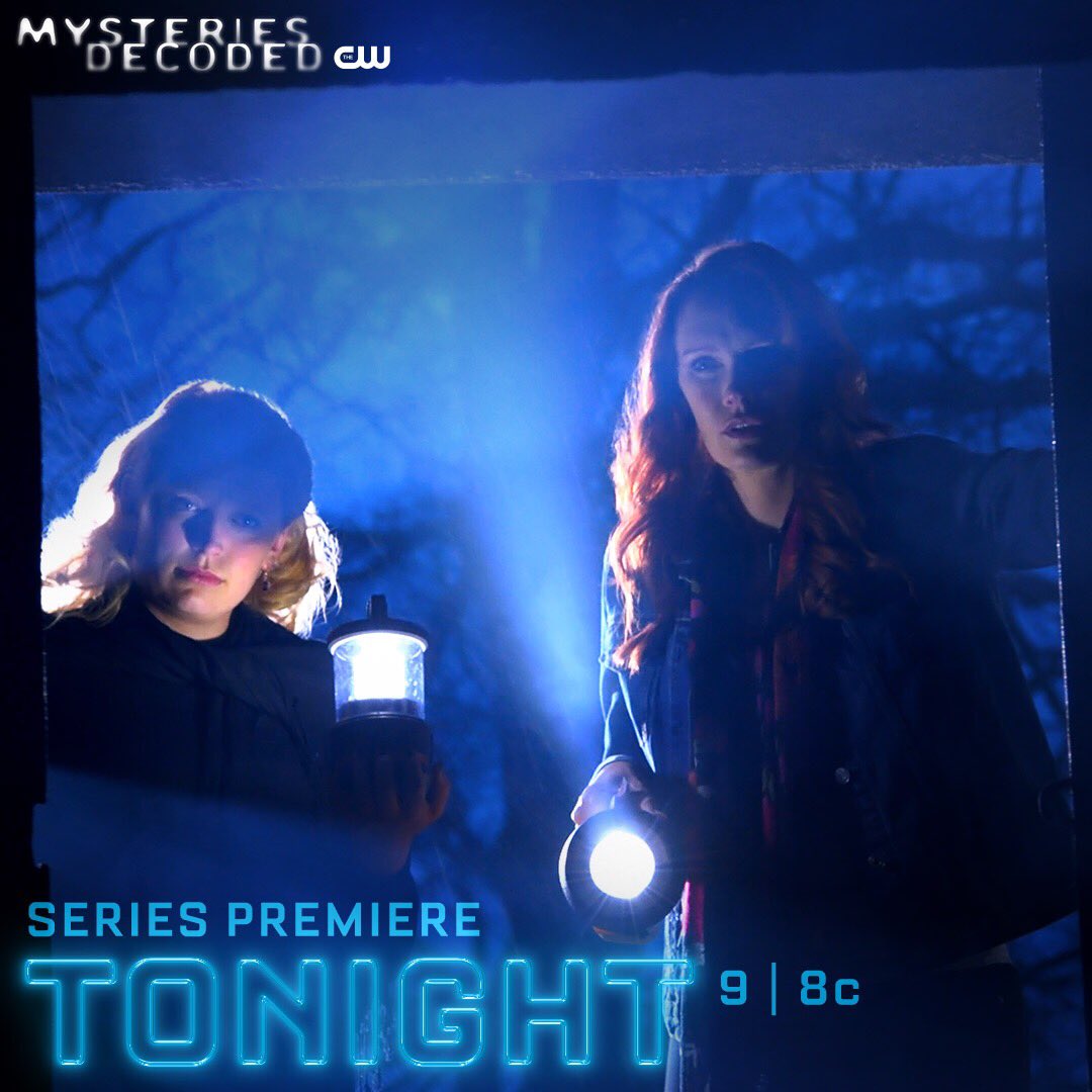 Jenn13Jenn13's tweet photo. Series premiere TONIGHT on @TheCW! #mysteriesdecoded https://t.co/09F9qASS6X