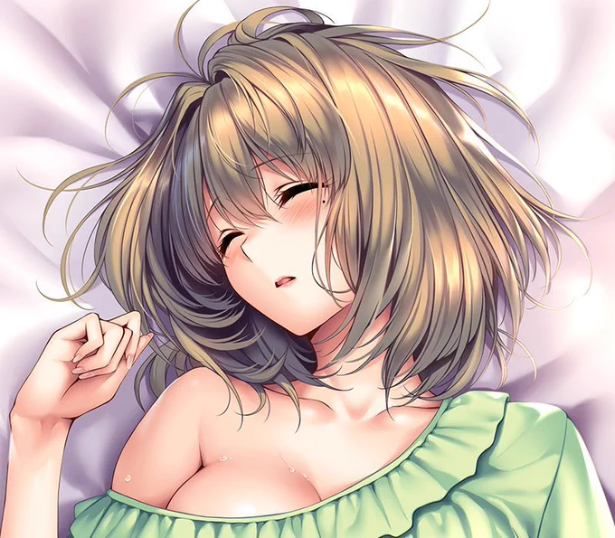 【告知】
夏コミで頒布しました楓さん抱き枕カバー第5弾が受注生産で予約受付開始です!会場に来られなかった方はご利用ください!
期限は9月1日23:59までです!
今回生地を新しくなったアクアプレミアにしています!肌触りも良くて色がとても綺麗になってますので是非!!
https://t.co/vob3hI9EQO 