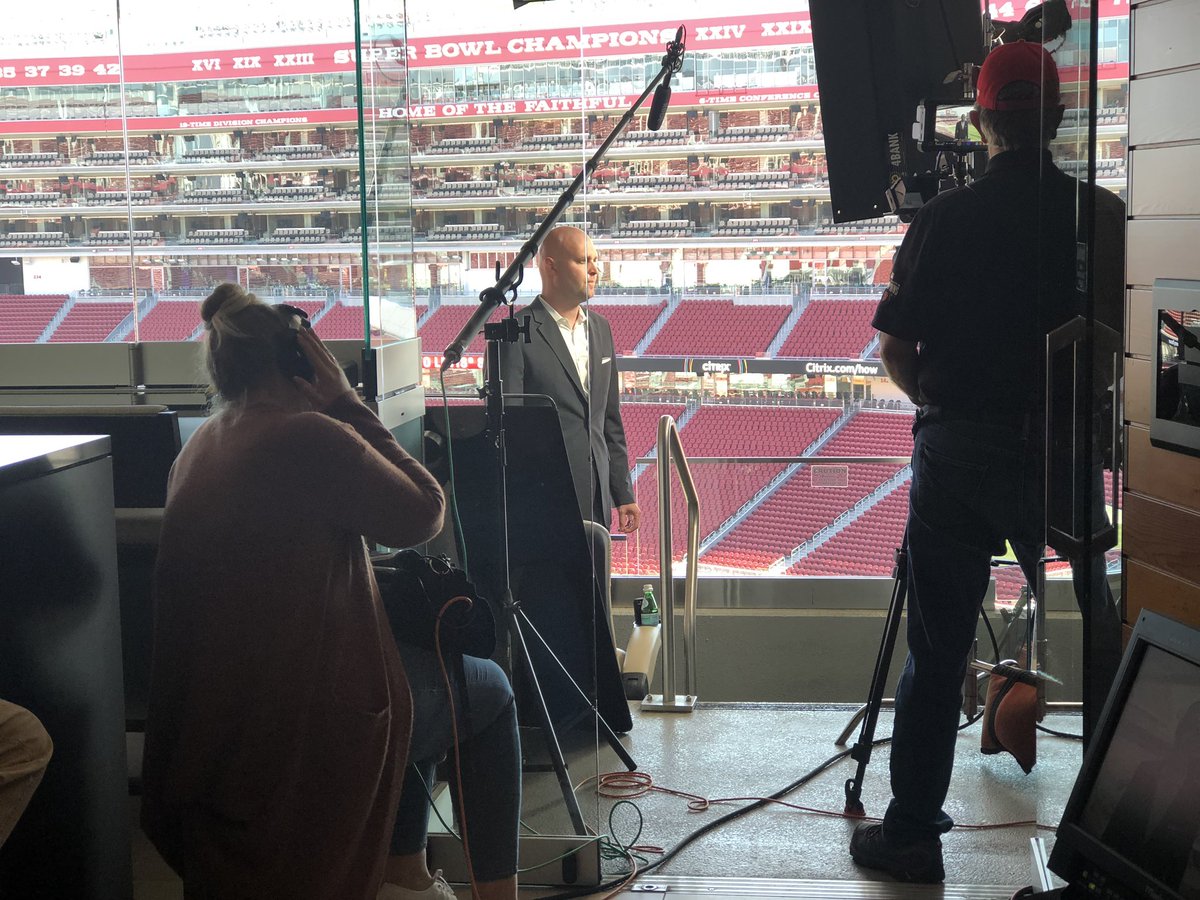 citrix's tweet image. The #NFL preseason kicks off in America this week; the perfect time to sit down with @AlGuido, President of @49ers (one of our fab innovation partners!) about why #CitrixIsHow the team collaborates on and off the field. Now, are you ready for some football? 🏈