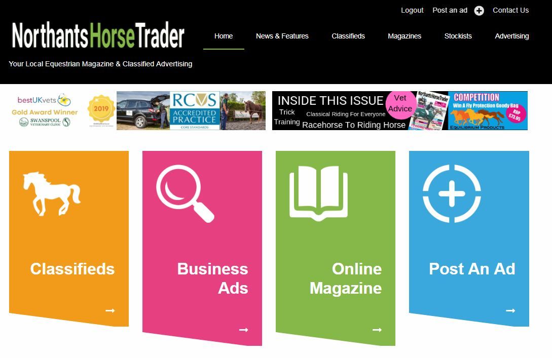 NHTMAGAZINE's tweet photo. We have launched our brand new website! You can view classifieds including Horses For Sale, News, the latest magazine - plus out new online business finder! https://t.co/WEDhlOpzjf https://t.co/yN1KkPHa0M