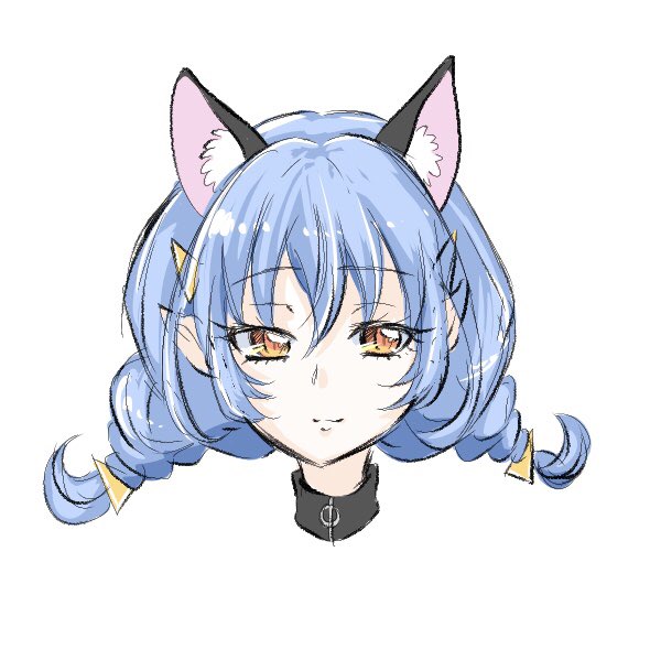 「『にゃん』 」|みにーのイラスト