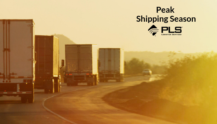 PLSLogistics's tweet photo. Get ready for #peak shipping season! Check out today's #PLSBlog and read more about how you can prepare for the busiest time of the year in the shipping industry, #shipping #logistics #busy #trucking #transportation  https://t.co/6uT9QsDEtu https://t.co/SmqO2C0ONX