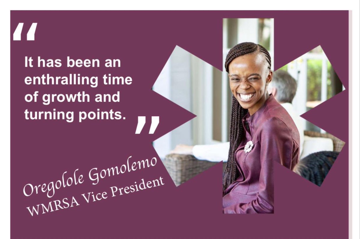 WorldMeritRSA's tweet photo. Our second 2019 online magazine publication is now available.
A big thank you to our editorial team led by our Co-Founder Tlalane Letlhaku , Our brand management partner Mapekula Ndyebo and our communication’s partner BaJabulile Communications
https://t.co/XOU75WJz4A #wmrsa https://t.co/HZFxC3N34A