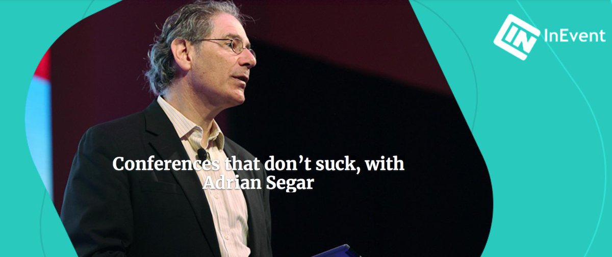 ConfThatWork's tweet photo. Want to improve your meetings?
Read “Conferences that don't suck”, an extensive interview by @ineventapp
https://t.co/ageE6galTW #eventprofs #assnchat #conferencesthatwork https://t.co/Vm9J2GIDJG