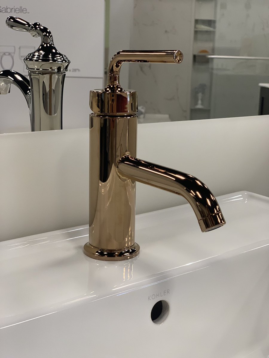 GatewaySupply's tweet photo. @kohler Rose Gold - A blend of two of nature’s most evocative colors finds expression in Kohler’s newest offering for its Vibrant faucet finishes — Rose Gold. https://t.co/paCcDhizDM
