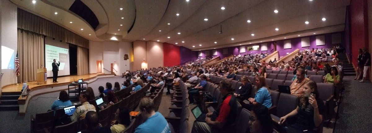 matthewcolohan's tweet photo. It's go time!!!  Full house for August #VBDLSS Thank you @BeachSupe for the keynote! #vbits @cwhinsch @KimAdams007 @TechTeachVB #vbtransfroms https://t.co/uQYgGu2q0L