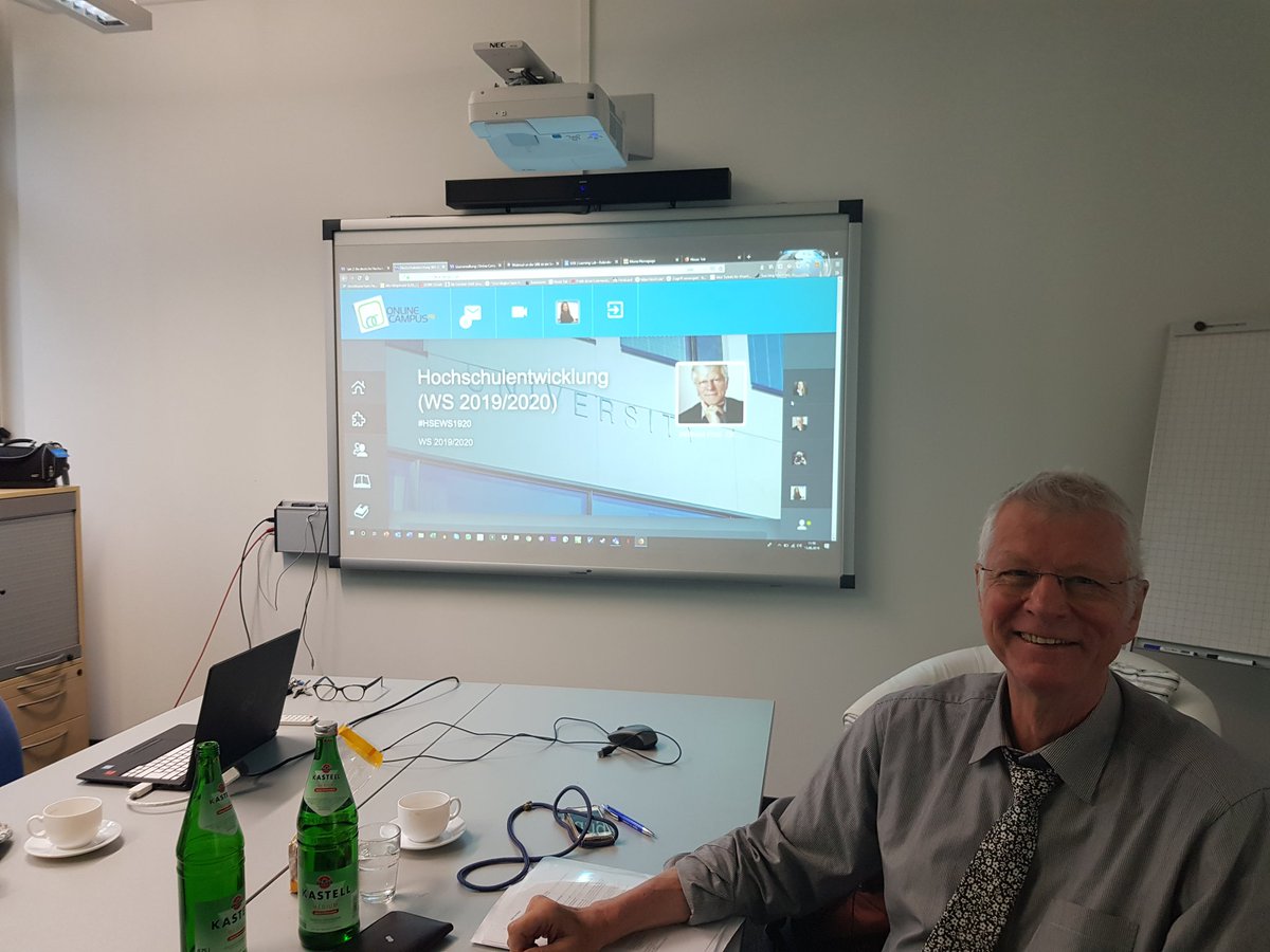 Sommerloch? Von wegen! Unser neuer Dozent&amp;Experte in #Hochschulentwicklung Prof. Dr. Wilfried Mueller (ehem. Rektor Uni Bremen) war 2 Tage für Aufnahmen &amp; Austausch vor Ort @learninglab @UDE Wir freuen uns auf das neue Modulangebot im nächsten #Semester. #Weiterbildung #Vorfreude
