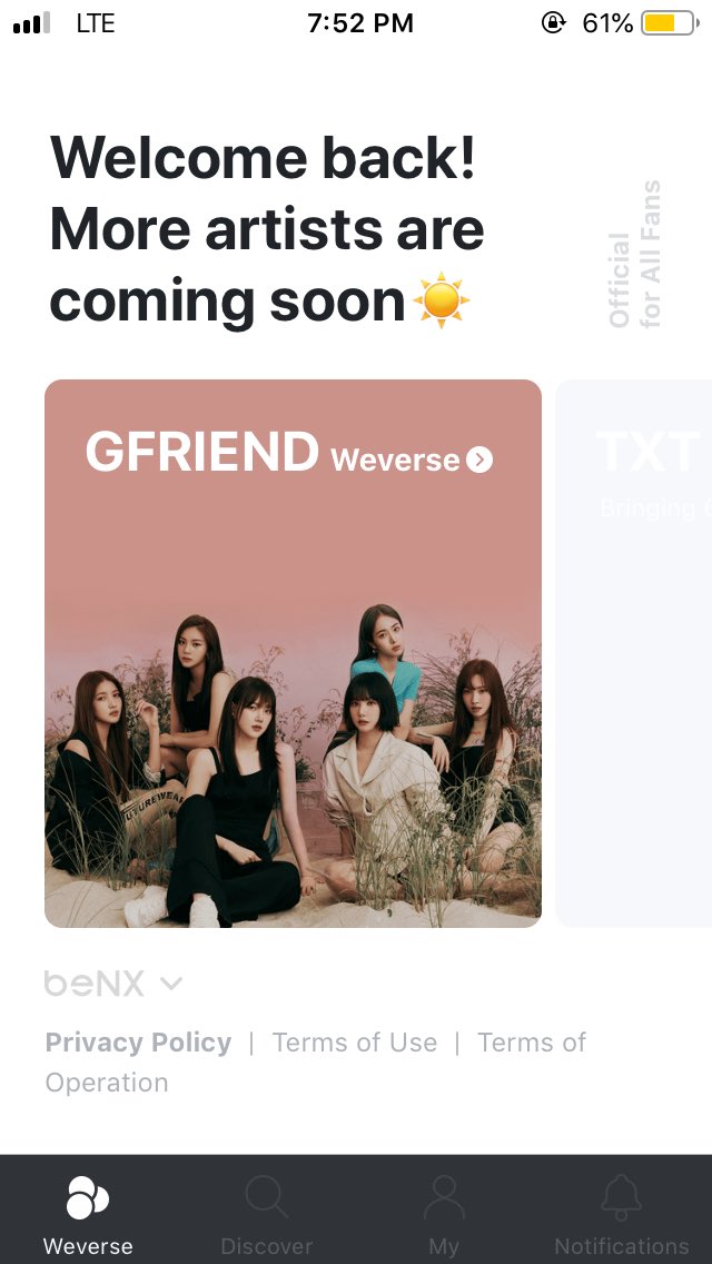 Wafiy_rin's tweet photo. Just download the weverse app and its quite interesting 😆😆#GFRDofficial #gfriendweverse #gfriend https://t.co/jkLBFljbOF