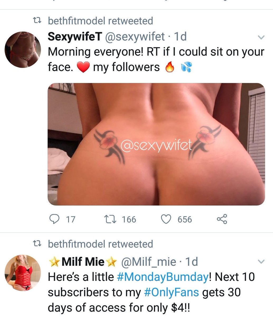 bethfittmodel tweet picture