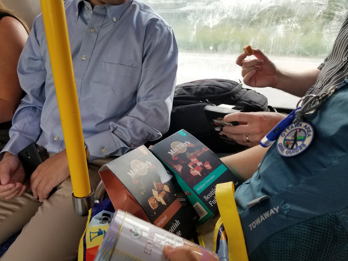 263_team's tweet photo. Have you ever had a Scottish Tablet? It's like a shortbread cookie fudge, extra buttery 🤤 Leona shared some Scottish snacks from her trip. Needed this sugar kick in the morning! #Team263 https://t.co/NMmKPglF99
